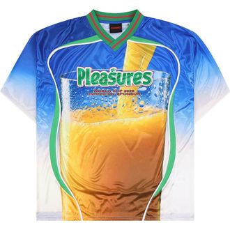 Pleasures OJ Knit Jersey in Orange Multi at Nordstrom, Size Xx-Large