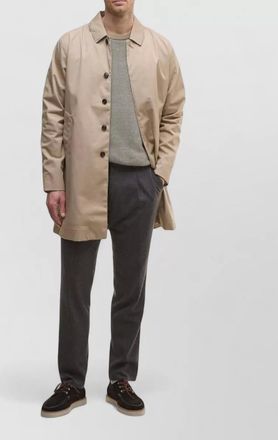 Barbour long collared jacket lorden side pockets