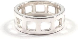 Gucci Silver Silver 925 Band Ring (Pre-Owned)