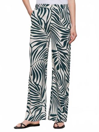 Sanctuary Soft High Rise Trouser In Green Oasis