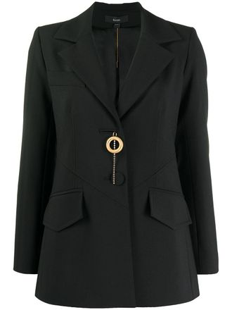 Ellery Blazer met broche - Zwart