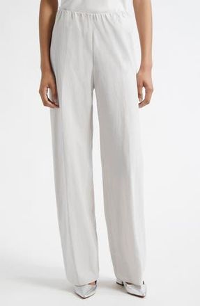 Vince Cotton Blend Wide Leg Pants in Salt Glass at Nordstrom Rack, Size X-Large
