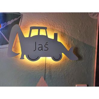 OEM L&aacute;mpara De Noche Con Nombre Para Excavadora Y Retroexcavadora