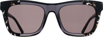 DKNY Square Womens Smoke Tortoise Grey DK529S - Brown - One Size