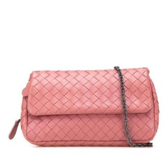 Bottega Veneta unisex, Pre-owned, Roze, Maat: ONE Size Leer