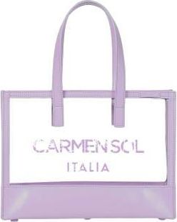 Carmen Sol Venezia Clear Tote Bag in Violet at Nordstrom