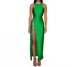 Mother of All Nela Maxi Dress In Green