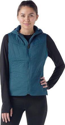 Smartwool Smartloft Vest Womens Clothing Twilight Blue : MD, Elastane/Nylon/Polyester