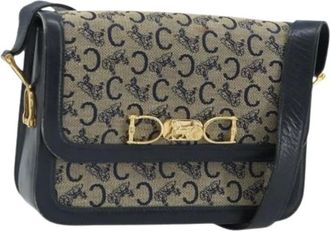 Celine Pre-owned Cross Body Bags, female, Multicolor, Size: ONE SIZE Pre-owned Canvas Cross Body Bag