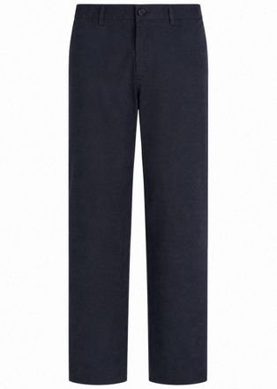 Nn.07 Brendan Cotton-blend Trousers - Navy - 36 (W36 / XL)