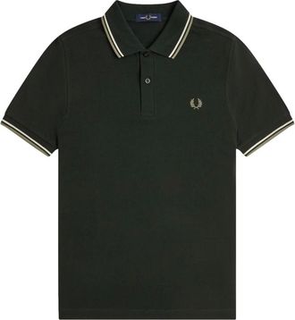 Fred Perry Uomo, Top, Verde, XL, new