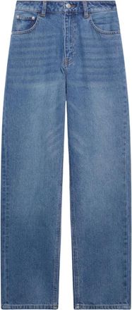 GCDS Gcds, Jeans, Dames, Blauw, W30, Denim, Denim Straight Broeken