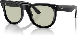 Ray-Ban Vierkante zonnebril Wayfarer Reverse Groen - unisex - Zonnebrillen - Zwart - 50 MM - Accessoires