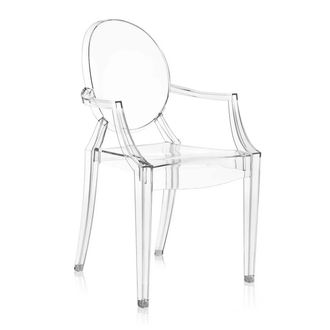 Kartell Louis Ghost, glasklar