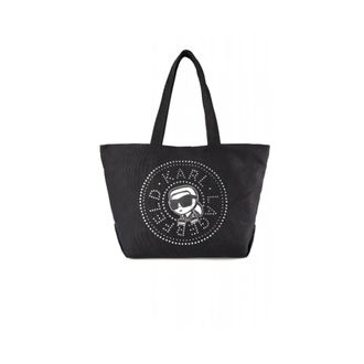 Karl Lagerfeld Ikon Circle Shopper - female - Karl Lagerfeld - Shopping Bags - Black - ONE SIZE - Bags