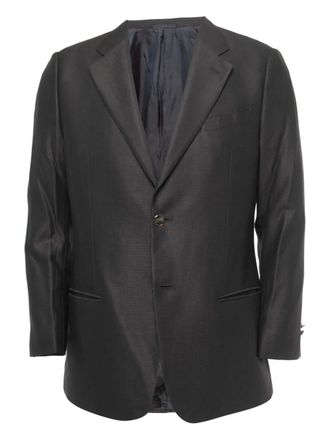 Armani single-breasted blazer - Black