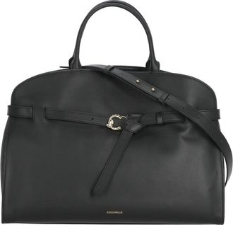 Coccinelle Structured Coccinelle Shoulder Bag With Signature Gold Hardware
