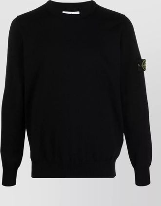 Stone Island organic cotton crew-neck sweater