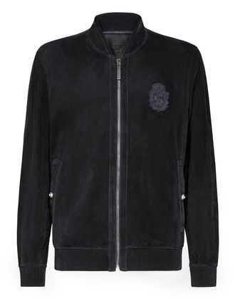 Billionaire Boys Club Leren Jas Crest