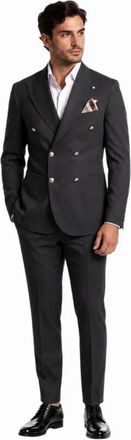 Bharnaba Hombre, Trajes, Negro, Talla: S