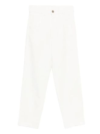 Eleventy Tetog broek - Wit