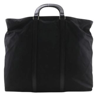 Prada Pre-owned Nylon Boston Bag - unisex - Vintage Shopper - Zwart - ONE Size - Nylon - Vintage