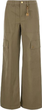Michael Kors Broeken, Dames, Groen, 3Xs, Broeken