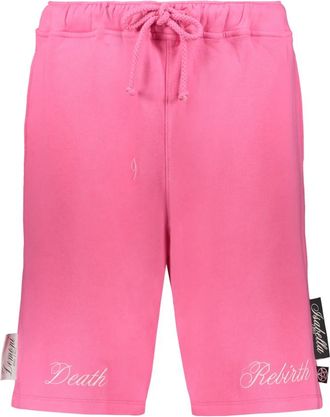 Isabella 1985 Cotton Bermuda Shorts - Heren - Korte Broeken - Roze - L - Katoen - Korte Broeken