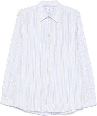 Paul Smith Camicia a righe multicolore - Bianco