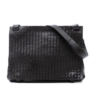 Bottega Veneta Pre-owned Bottega Veneta Nappa Intrecciato Messenger Bag Ladies D1AA4AK7RW8WJXK1