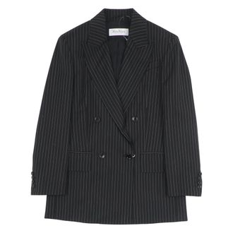 Max Mara Blazers, female, Black, Size: 3XS Blazers