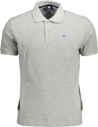 North Sails Grijze Polo met korte mouwen - Heren - Polos - Grijs - XL - Tops