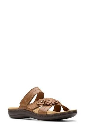 Clarks Laurieann Rose Sandal in Tan Leather at Nordstrom Rack, Size 7