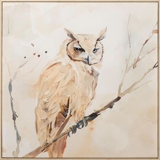 Schubiger M&ouml;bel Bild Natural Owl