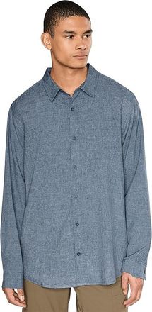 Royal Robbins Lite II Long Sleeve Mens Jacket Deep Blue Htr : 2XL, Polyester