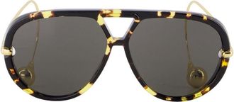 Bottega Veneta Womens Bv1273s-005 Tortoiseshell Acetate Sunglasses Brown