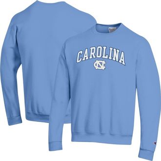 Champion Mens Champion Carolina Blue North Carolina Tar Heels Arch Over Logo Pullover Sweatshirt in Light Blue at Nordstrom, Size Xx-Large