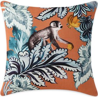 Sunday Citizen Damasc Monkey Throw Pillow in Koi at Nordstrom