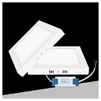 Trade Shop Trade Shop Traesio - Trade Shop - Plafoniera Pannello Led 12 Watt Quadrato Cct Tre Colorazione Di Luce P170b-q3c