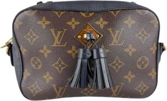 Louis Vuitton Pre-owned Cross Body Bags, female, Brown, Size: ONE SIZE Pre-owned Vintage Monogram Shoulder Bag
