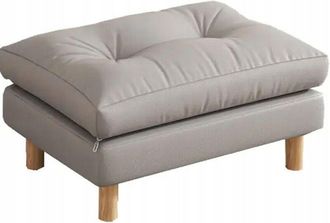 OEM Puf Rectangular Grande Otomano Reposapi&eacute;s Sill&oacute;n Taburete Asiento