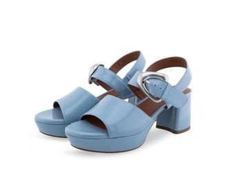 Aerosoles Chamber Womens Sandals Dusty Blue Patent PU : 9.5 B - Medium, Leather