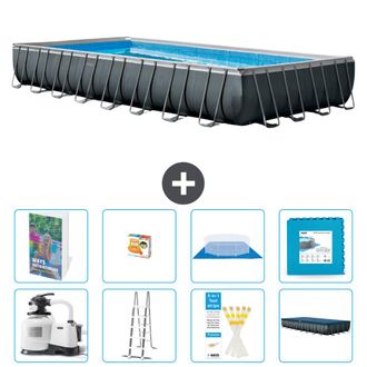 Intex Piscina Ultra Xtr Rectangular - 975x488x132 Cm - 9-piezas S570