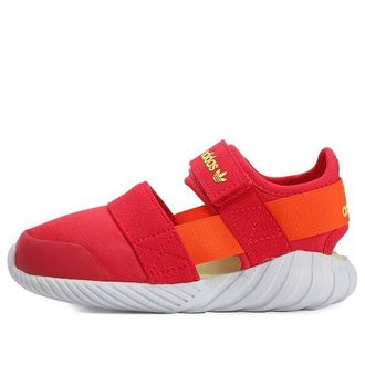 adidas (TD) Toddler/Baby adidas originals Doom Sandals Red CG6600