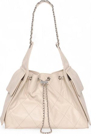 Walter Baker Valeria Quilted Bucket Bag in Oyster at Nordstrom