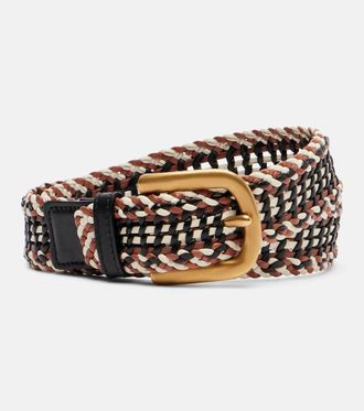 Gabriela Hearst Woven leather belt