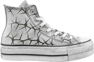 Converse Sneakers - Dames - Sneakers - Grijs - 37 EU - Leer - Schoenen