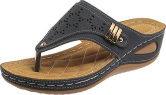 Generic Womens Sandals With Arch Support Dressy Womens Flip Flops with Comfort Arch Support Fashion Summer Beach Travel Orthotic Walking Thong Sandals Slip on