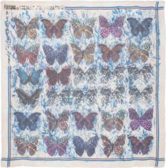 Zadig&Voltaire Kerry printed modal scarf - women - Modal - One Size - Blue