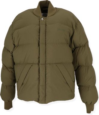 Off-white Off White Mens Khaki Outerwear